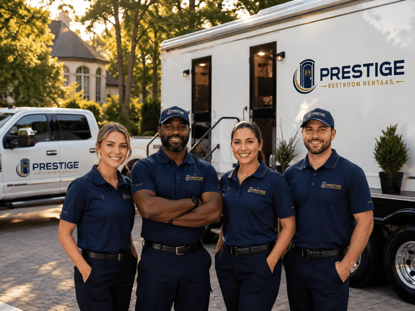 Trusted Luxury Portable Restrooms company in Corral, ID